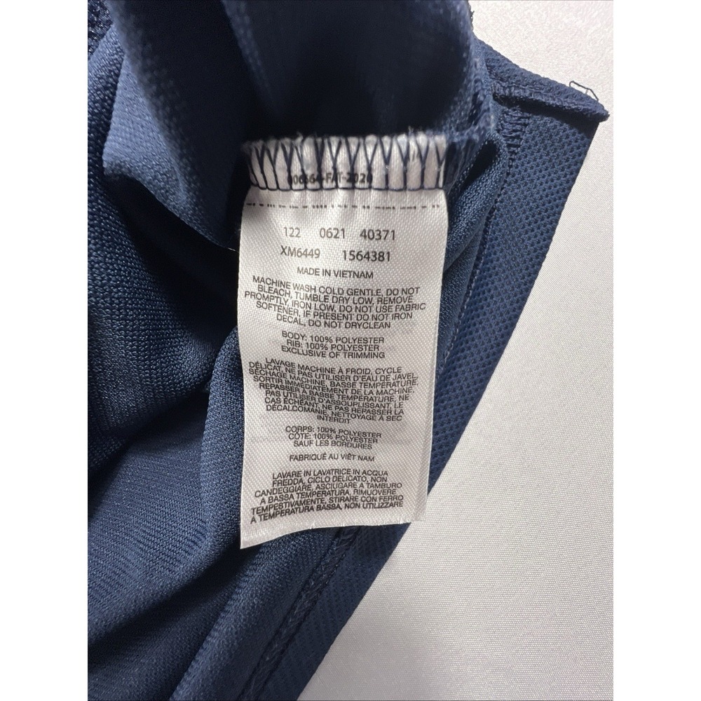 Columbia Polo Shirt Mens XL Navy Blue Omni-Wick Mesh Performance Golf Top - Picture 7 of 8